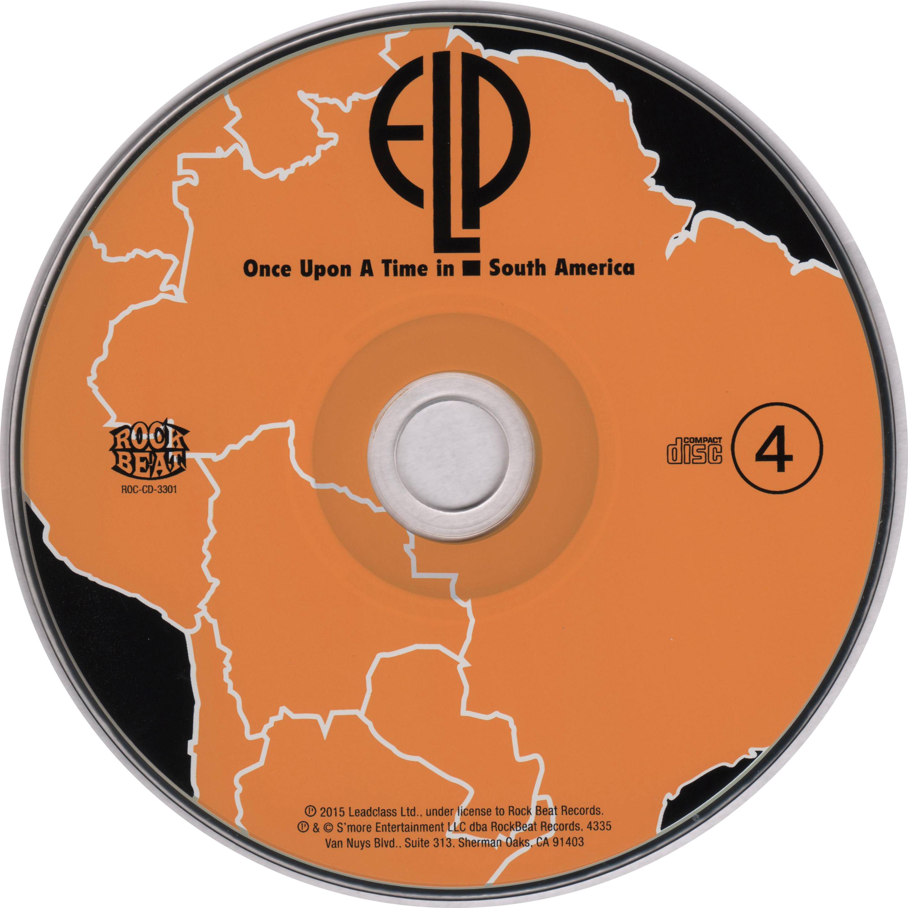 Emerson, Lake and Palmer Once Upon A Time In South America : CD4